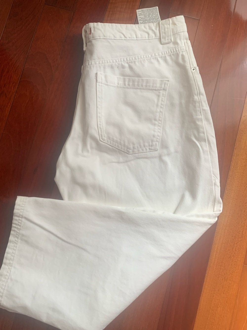 Zara White Wide-Leg Women's Jeans